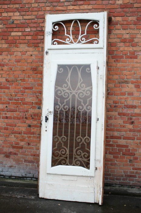 1920年欄間付き玄関ドア